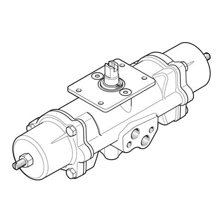 Festo Semi-Rotary Drive DAPS-0015-090-RS4-F03-CR DAPS-0015-090-RS4-F03-CR
